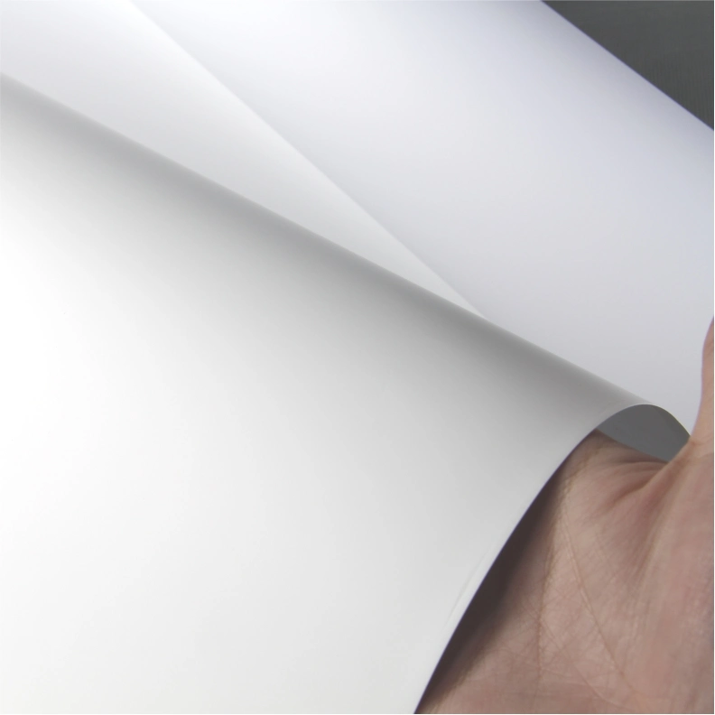 Papel sintético de PP mate 210gsm para impresión digital a base de agua