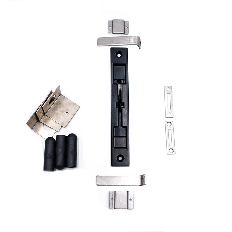 3h Factory Price Accessories Door Close Flush Bolt/ Double Guide Bolt Hot Sale in Nz-Cx06A