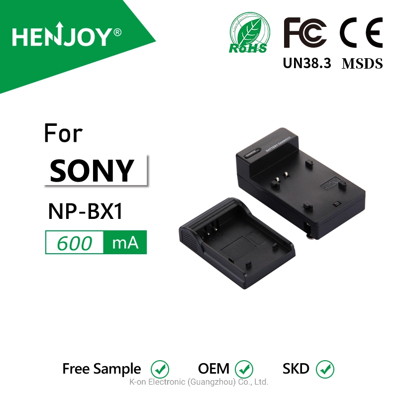 Henjoy&reg; Np-Bx1 Charger for Sony, DSC-Hx80, Hx90V, Hx95, Hx99, Hx350, Rx1, Rx100 (II/III/IV/V/VA/VI/VII) , Fdr-X3000, Hdr-As50, As300, Zv-1 etc.