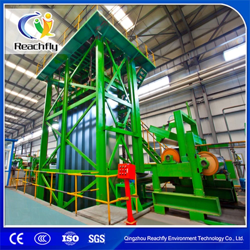 Aluminum Plate Steel Coil Color Coating Line with PLC Control System