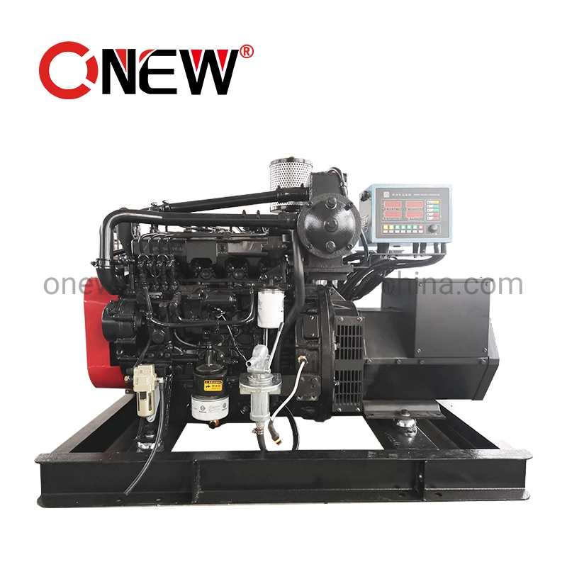 58kw 60kw 63kw10HP Open Type 4bt 6bt 6 Cylinder Inboard Genuine Weichai Marine Genset Gauges Boat Diesel Engine Generator Set for Sale Price