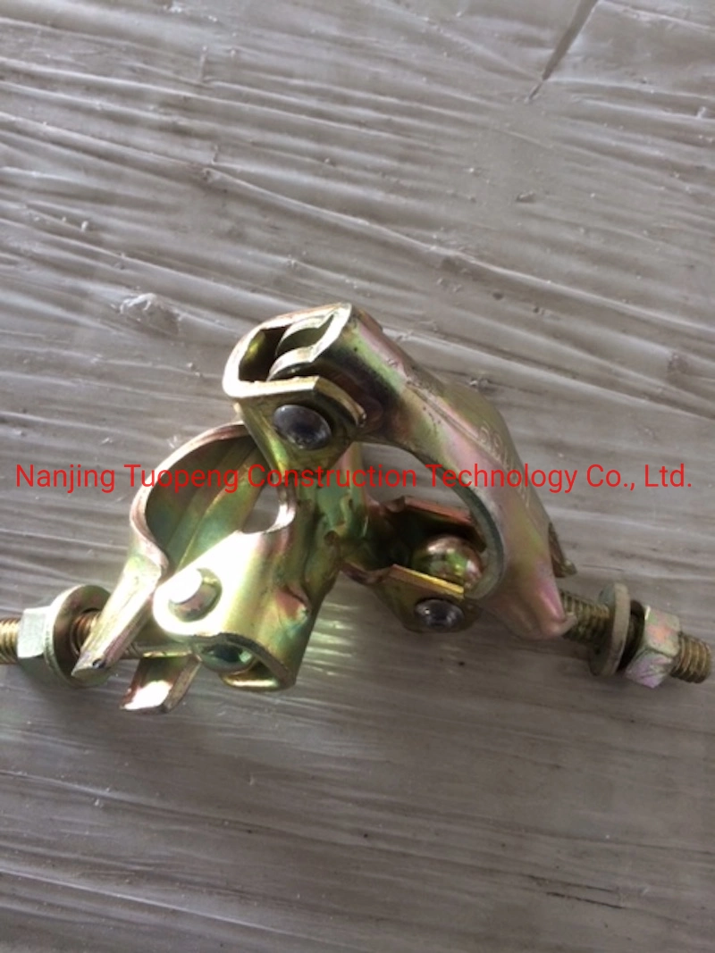 Scaffolding High Quality British Style Pressed Double Coupler for Construction Tube