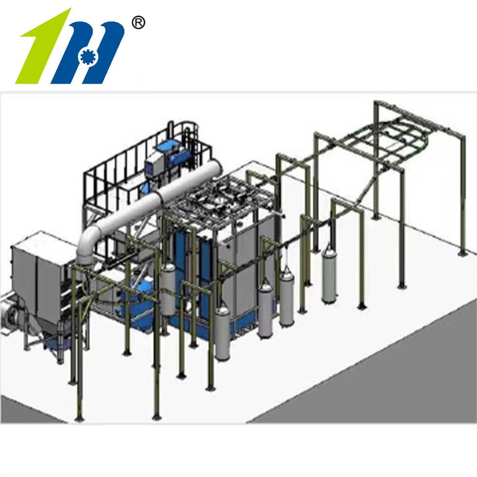 Hanger Shot Blasting Machine/Hook Type Shot Blast Machine/Small Shotblast Machine