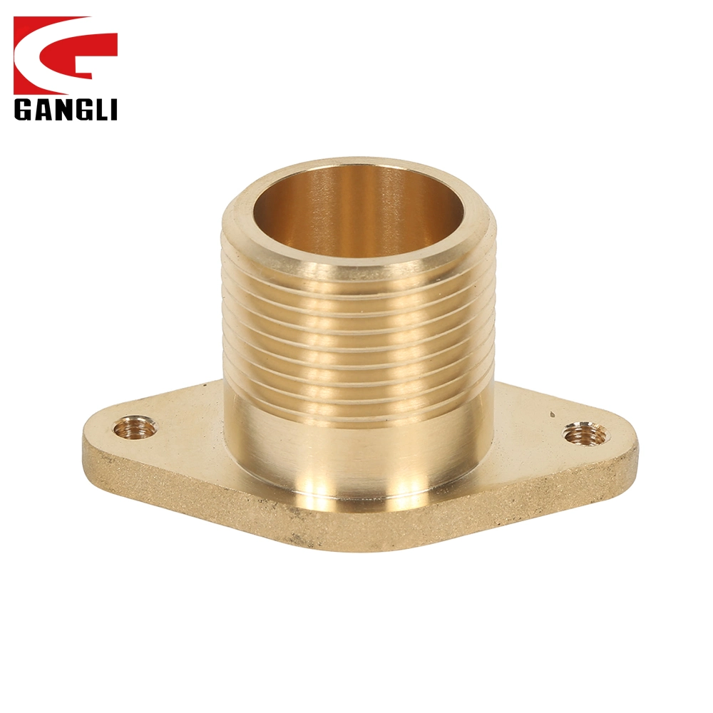 Gangli HVAC Brass Connectors Flange Joint Fitting for Refrigeration