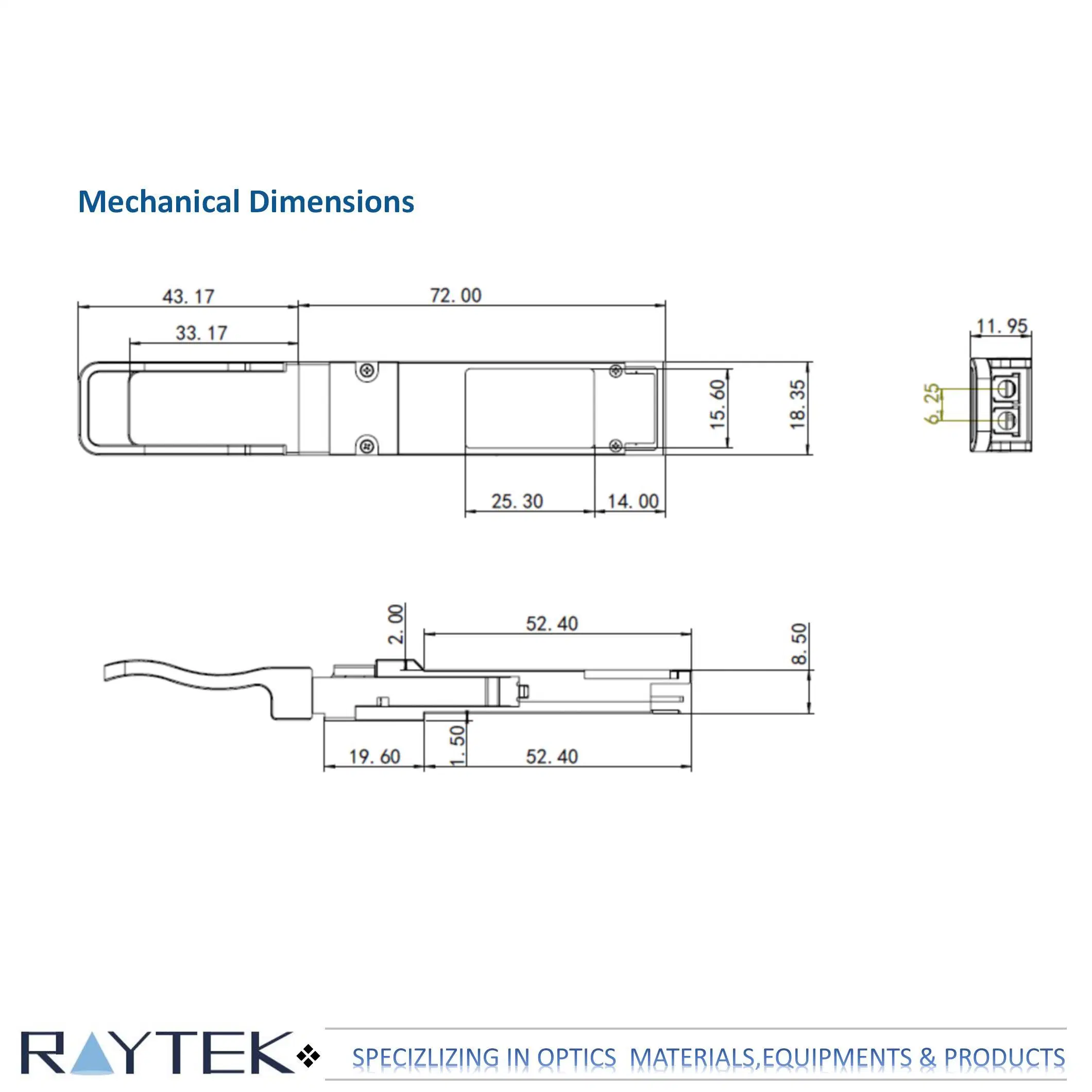 2km Optical Transceiver/Fiber Optic Transceivers/Fiber Media Converter/Fiber Optic Components