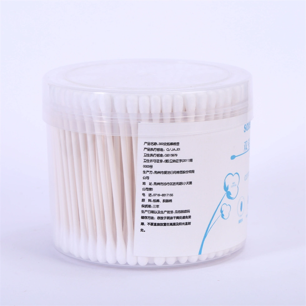 Basic Customization Cheap Price Cosmetic Paper Cotton Bud Made in China