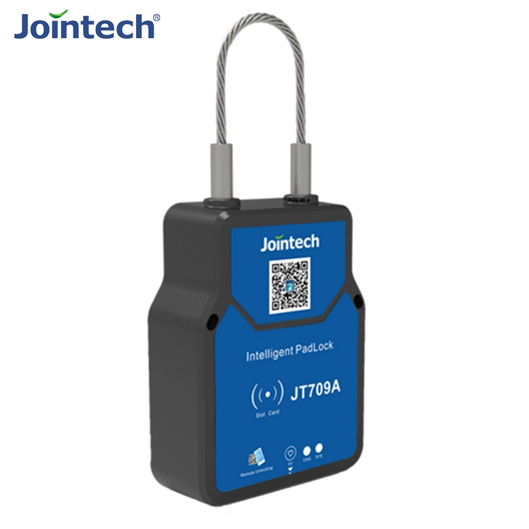 Jointech Jt709 Asset Truck Transportation GPS Tracker Electronic Smart Padlock Container Seal Trailer GPS Tracking Device Padlock