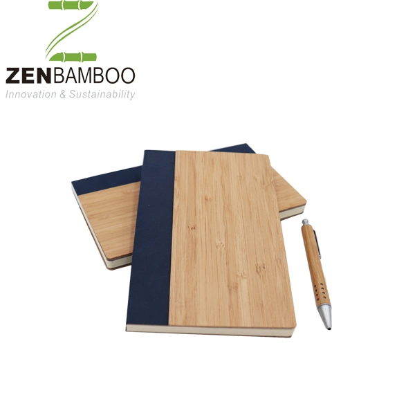 Eco Friendly Bamboo Notebook with Pen