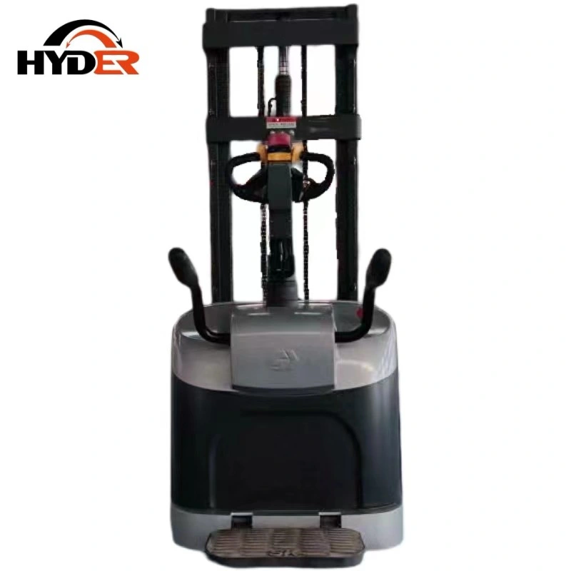 Factory Price Electric Stacker Material Handling Equipment Standing-on Stacker Lifting Height 3000mm