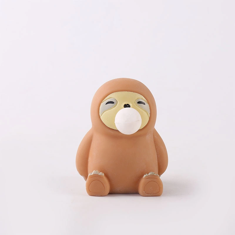 New Novelty Bubble Buddle Keychain Sloth Toy Stress Release for Kids