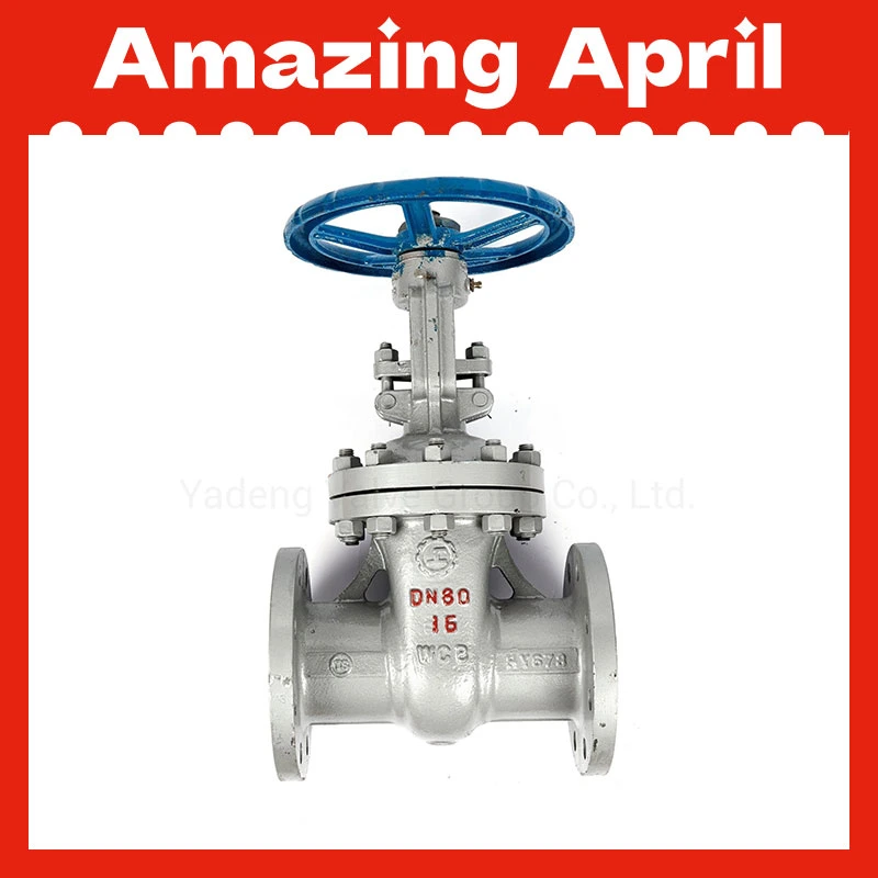 New Product Stainless Steel Pneumatic Knife Type Flanged Gate Valve Suitable for Oil and Nature Gas