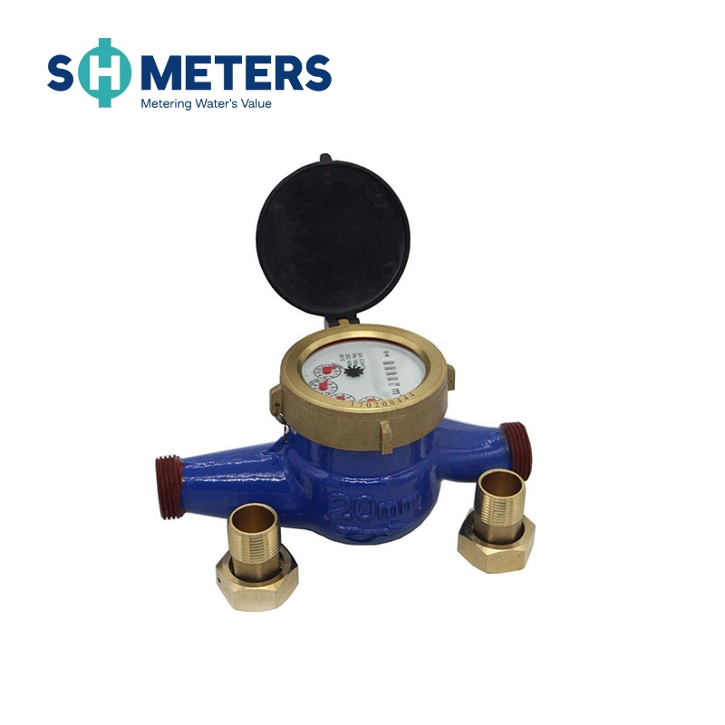 La alta precisión de DN15~DN50 de clase B de chorro múltiple, Latón tipo seco Contador de agua para la venta