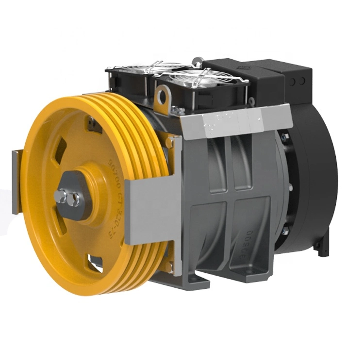 Elevator Part Gearless Montanari Traction Motor Machine in China