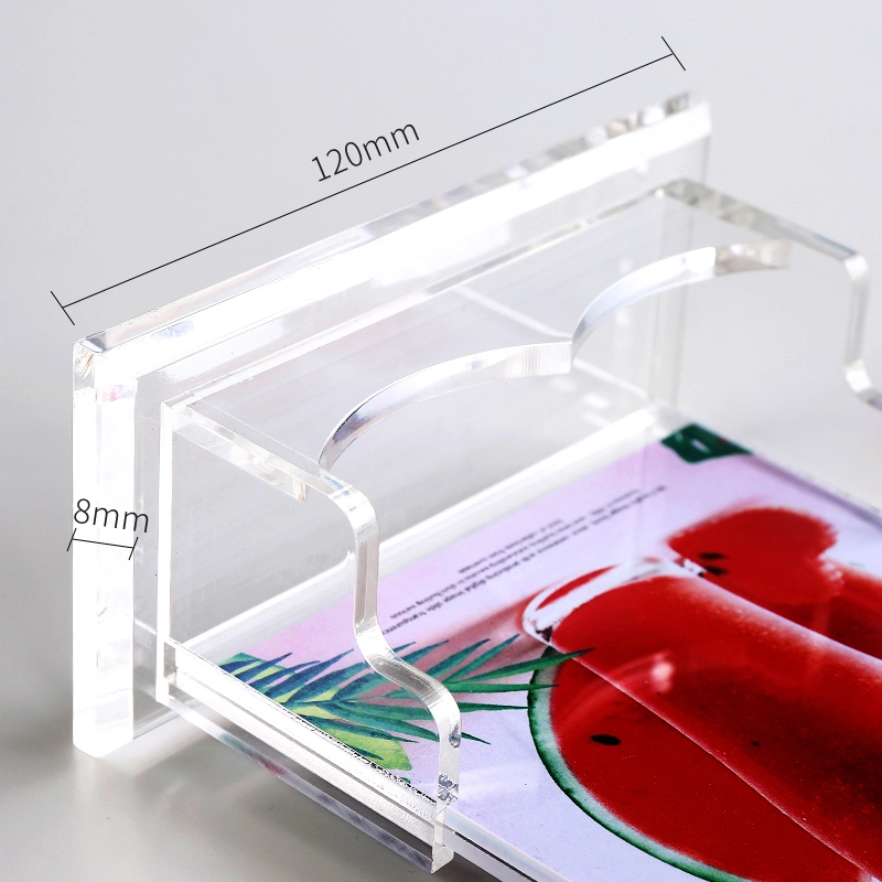 Acrylic Restaurant Menu Holder for Advertising and Display