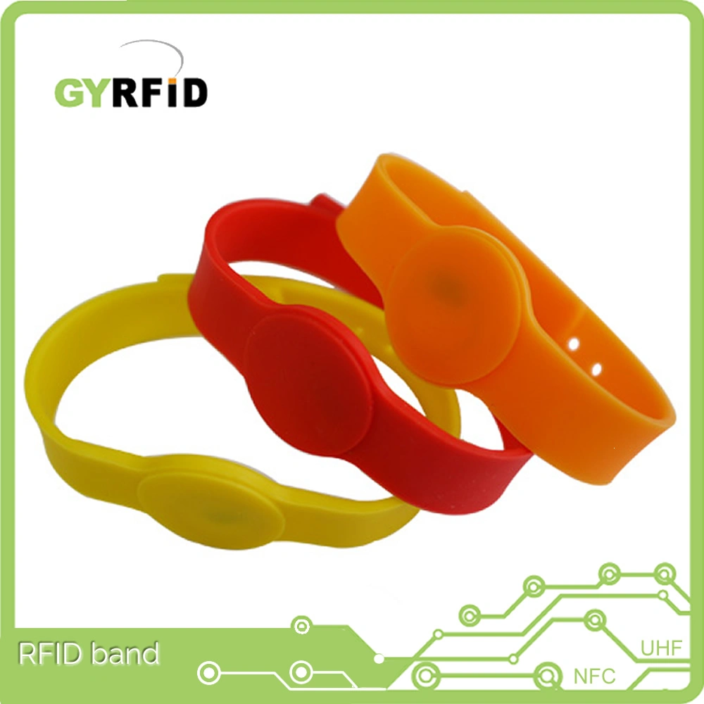 NFC Bracelet MIFARE Wristbands for NFC Attendance System (WRS235)