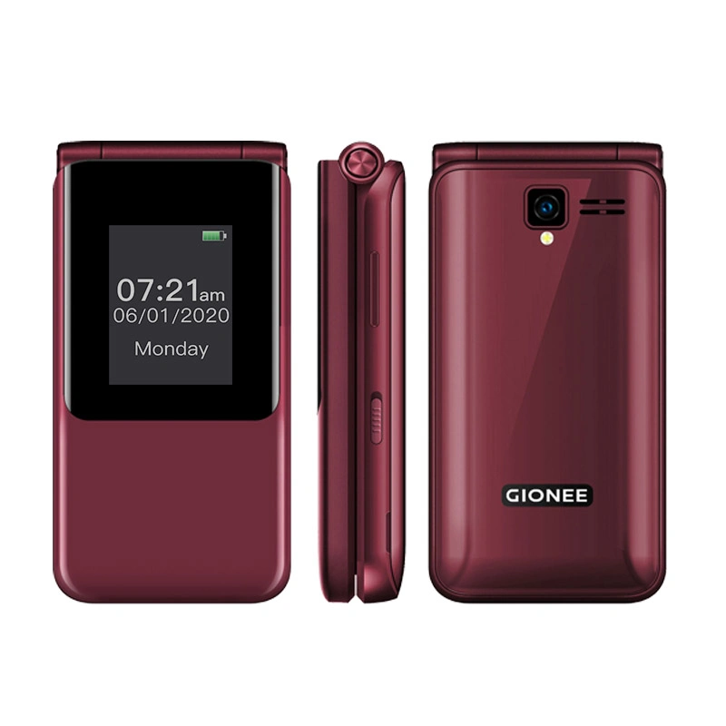 Gionee V16D Dual Screen Button Telefono Smart Flip 4G Android Mobile Phone