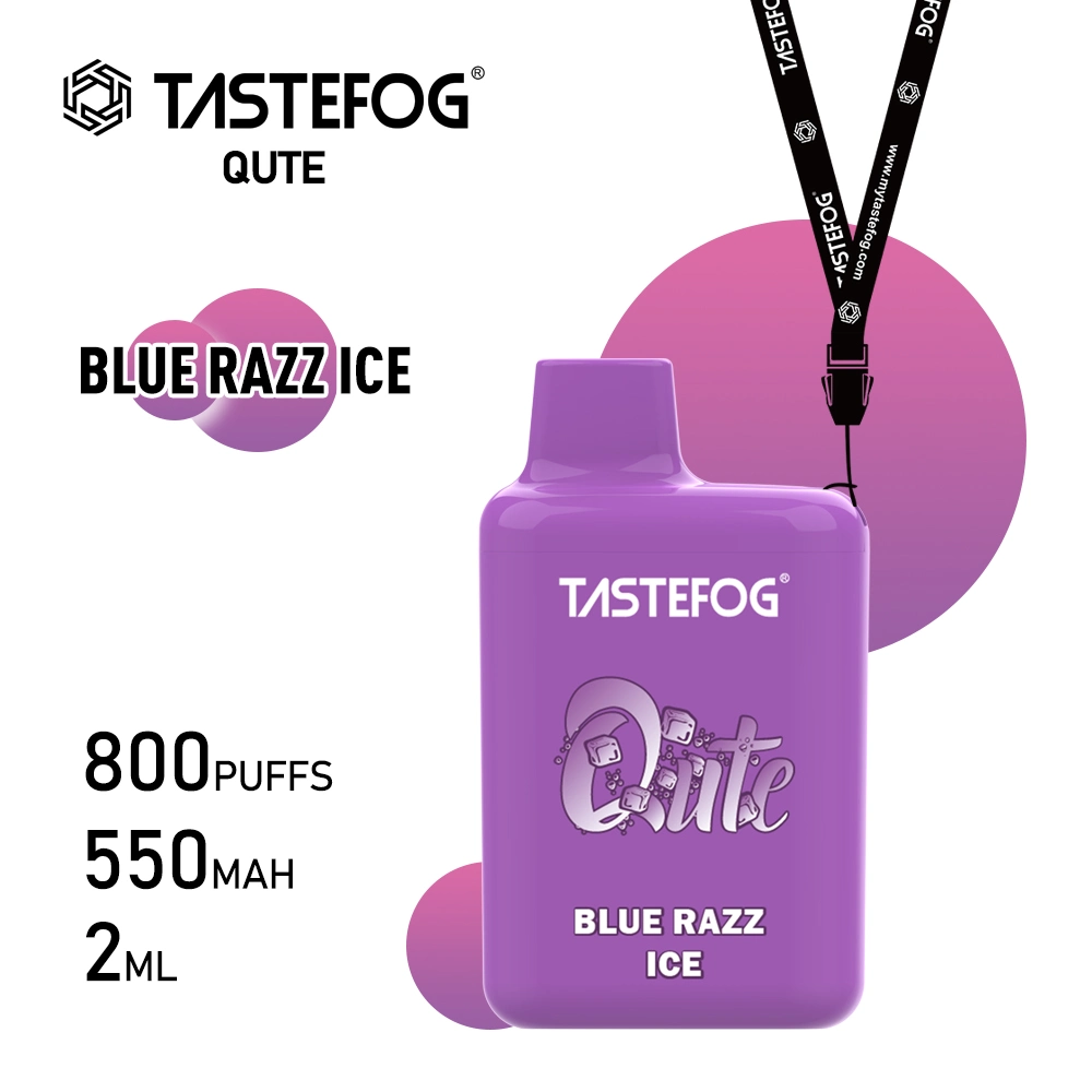 Tastefog Nuevo Estilo 800 caladas 2% 2ml Sabores de Frutas Kit de Vapeo Desechable en Venta Caliente