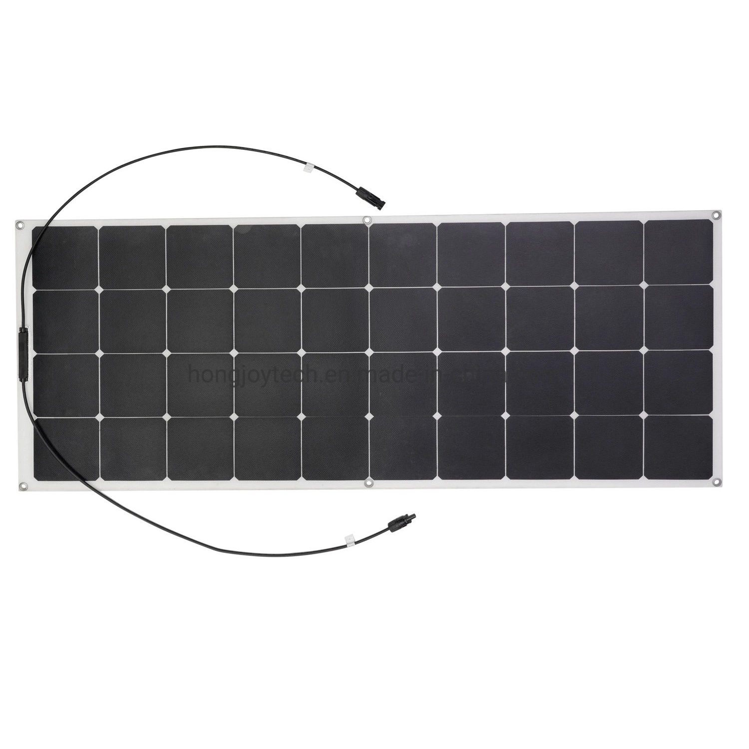 Biegegrad von 30, 100W 120W 130W 21,6V 18V flexibel laminiert PV Energy Curved Modul Einfache Installation Pet Lamination Mono Photovoltaic Zellen Solarmodul