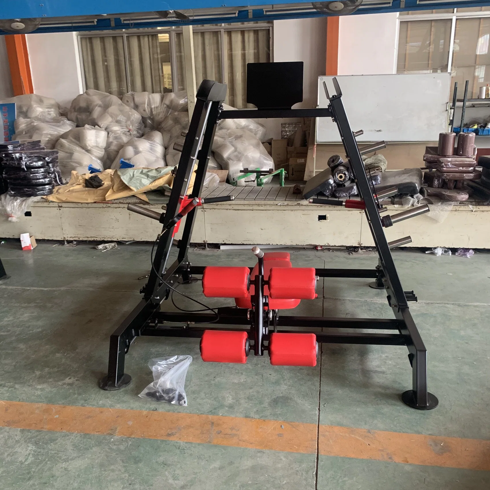 2021 La mayoría Popular Gimnasio Power Gym Smith Máquina Con Sistema Dual (AXD-FL05).