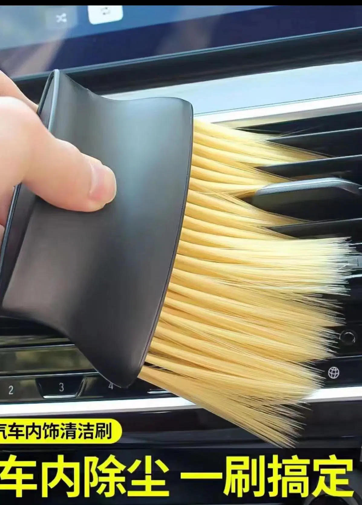 Car Air Conditioner Detailing Dust Clean Tools Cleaning Brush