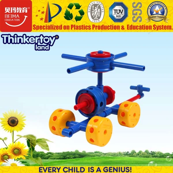 Easy Fashion Educational Building Helicopter Toy for Kids