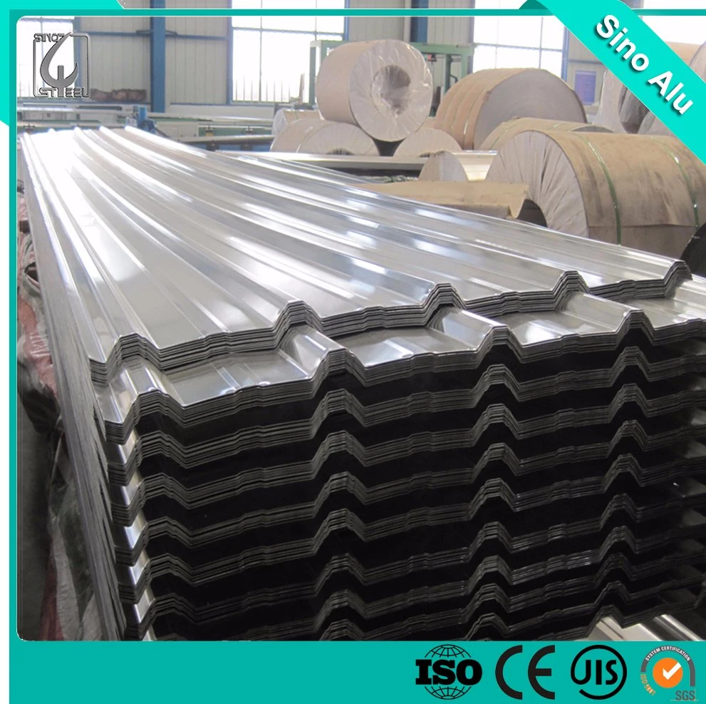 High-Quality JIS Dx51d SGCC Q235 0.13-0.9mm 3050 Corrugated Aluminium Roofing Sheets