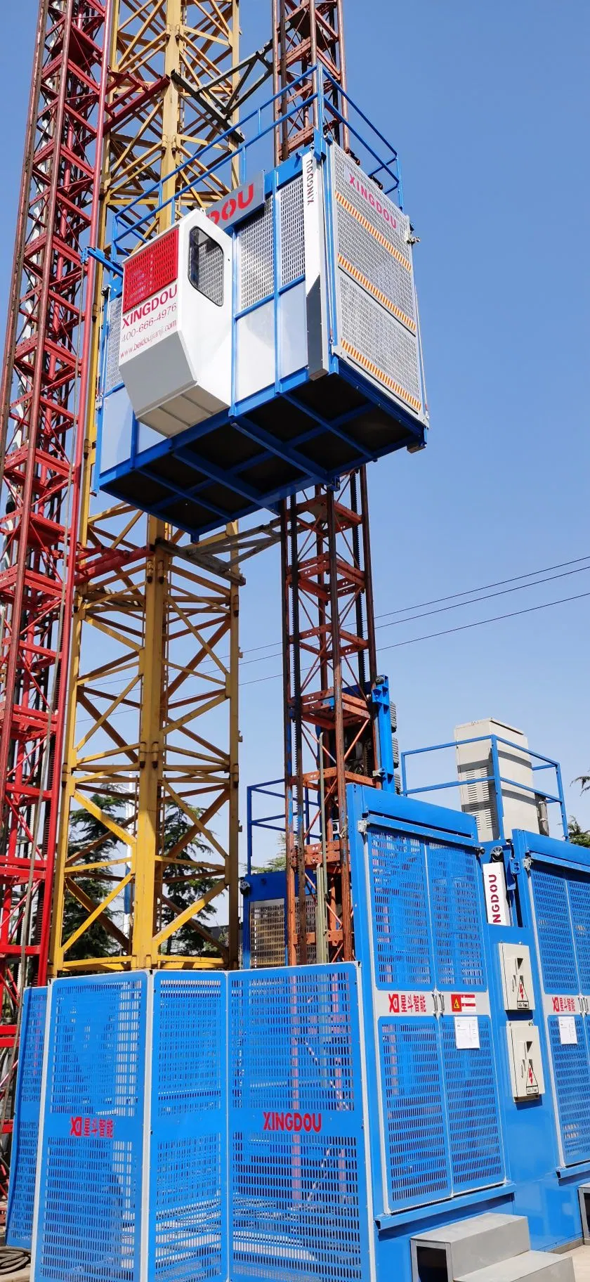 La construcción de piñón y cremallera de la construcción de equipos/elevador o ascensor