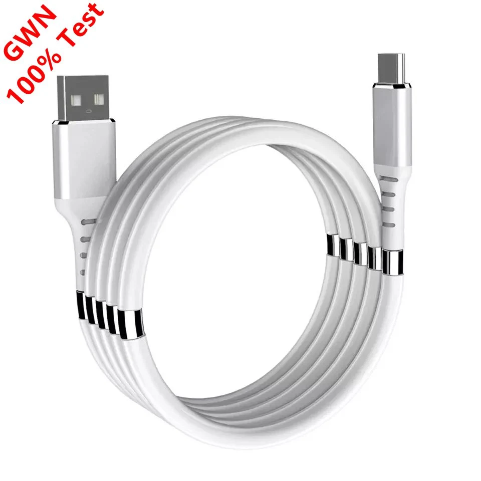 Newest Micro Wire Cord Magnet Charger USB Type C Mobile Phone 2A Charger Magnetic USB Cable for iPhone Magnetic Suction Data Line