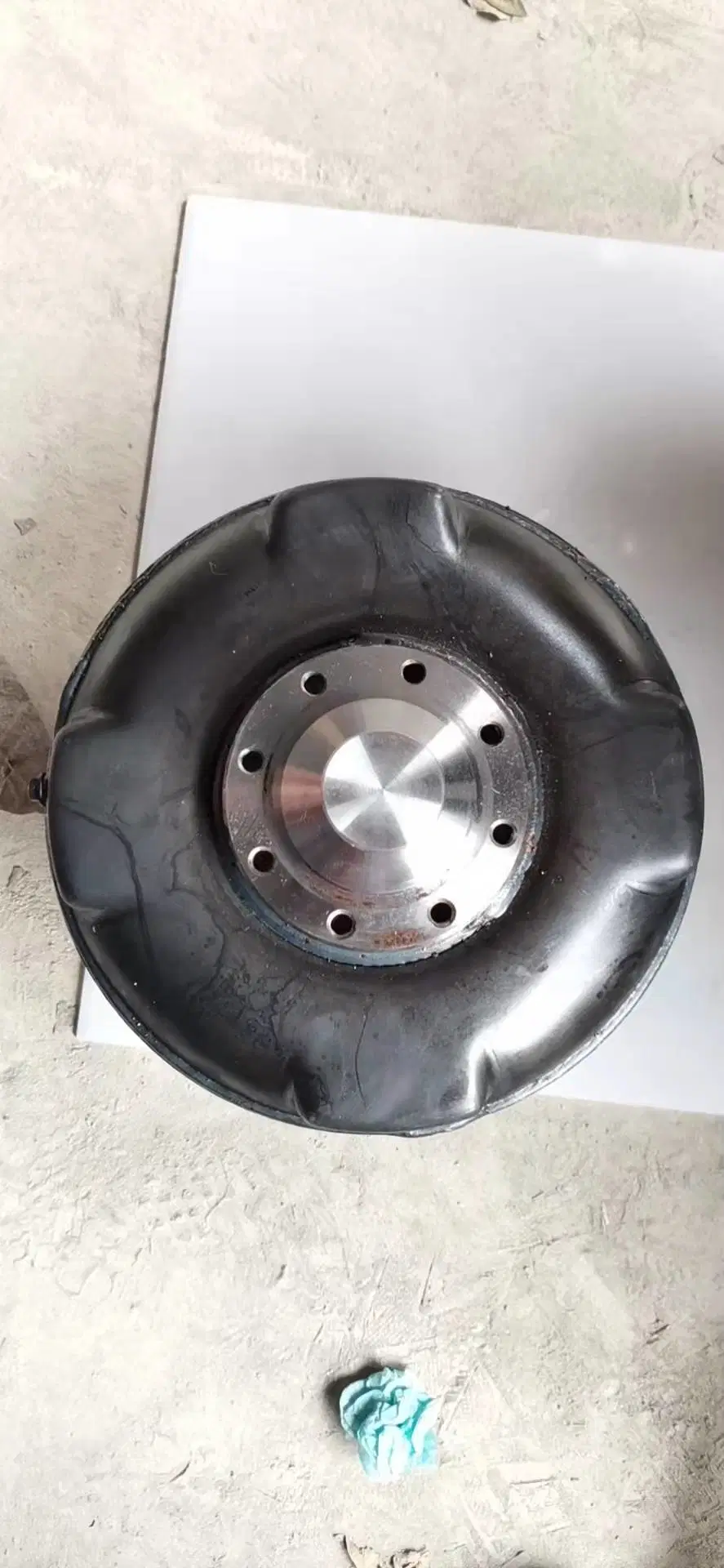 ثقب قطع غيار ناقل الحركة Mini Small Small Loader Steel Wheel 280 مفتاح العجلة الفولاذية عادة