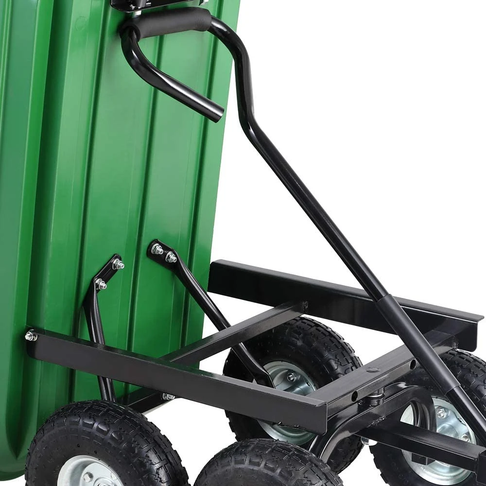 Robuster New Style Garden Cart, Trolley, Schubkarre