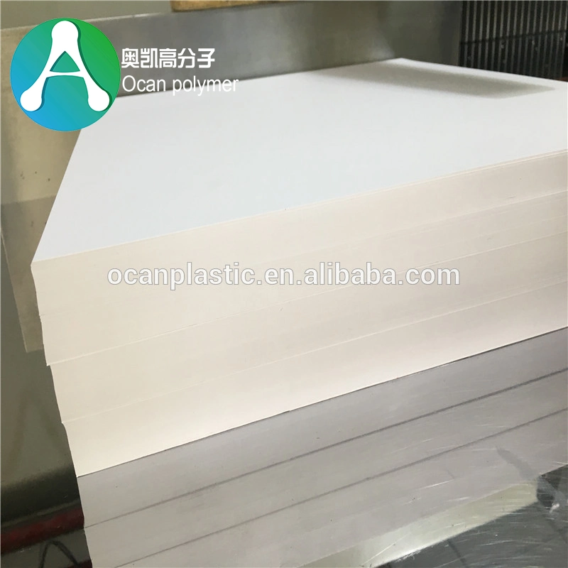 0.5mm Printed White Rigid PVC Sheet for Blister Pack for Playing Cards