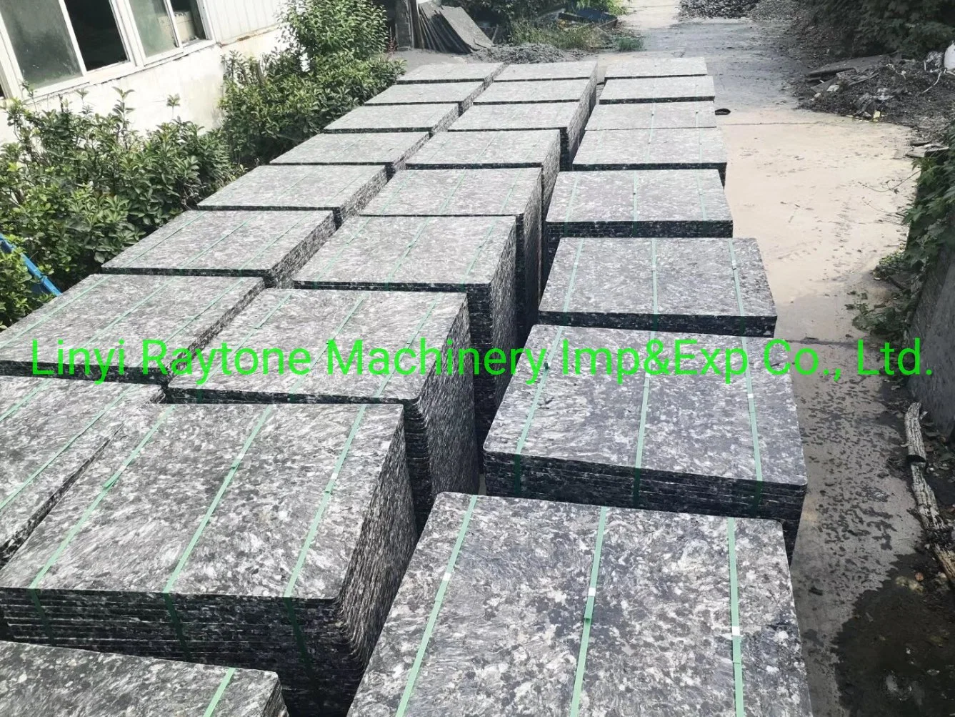 Palete de PVC, PVC Brick palete carregado paletes de madeira,