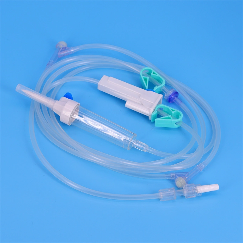 TPE Free_PVC Zhenfu Precision IV مع Needle High QualityInfusion Medical تم ضبط التسريب على ساخن