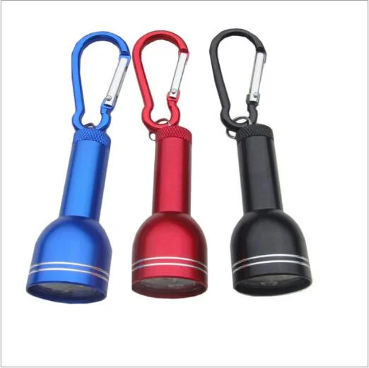 6 LED Small Aluminum Alloy Mini Light Keychain Flashlight