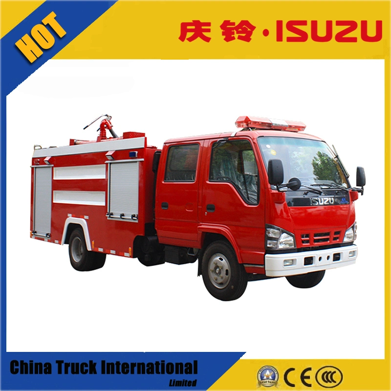 Npr 600p 4*2 120HP Used Fire Vehicle