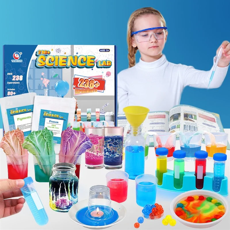 DIY Color Change Science Experiment Education Lab Toy with 238 Chemistry Reaction.