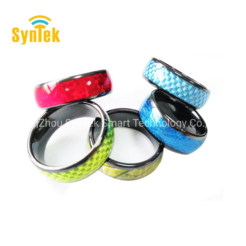 Hot Sale Ceramics Material ISO14443A NFC213 Smart Ring