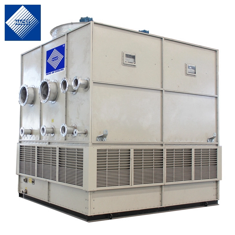 China mejor venta R717 Industrial R507 R22 R404 Condensador evaporativo contraflujo de freón 595kw de refrigeración de amoniaco