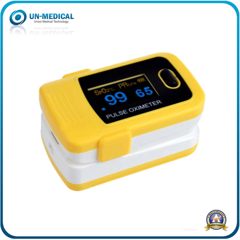 OLED Fingertip Pulse Oximeter SpO2 Saturation Monitor Blood Oxygen Testing Equipment for Patient with Medical Grade Chip