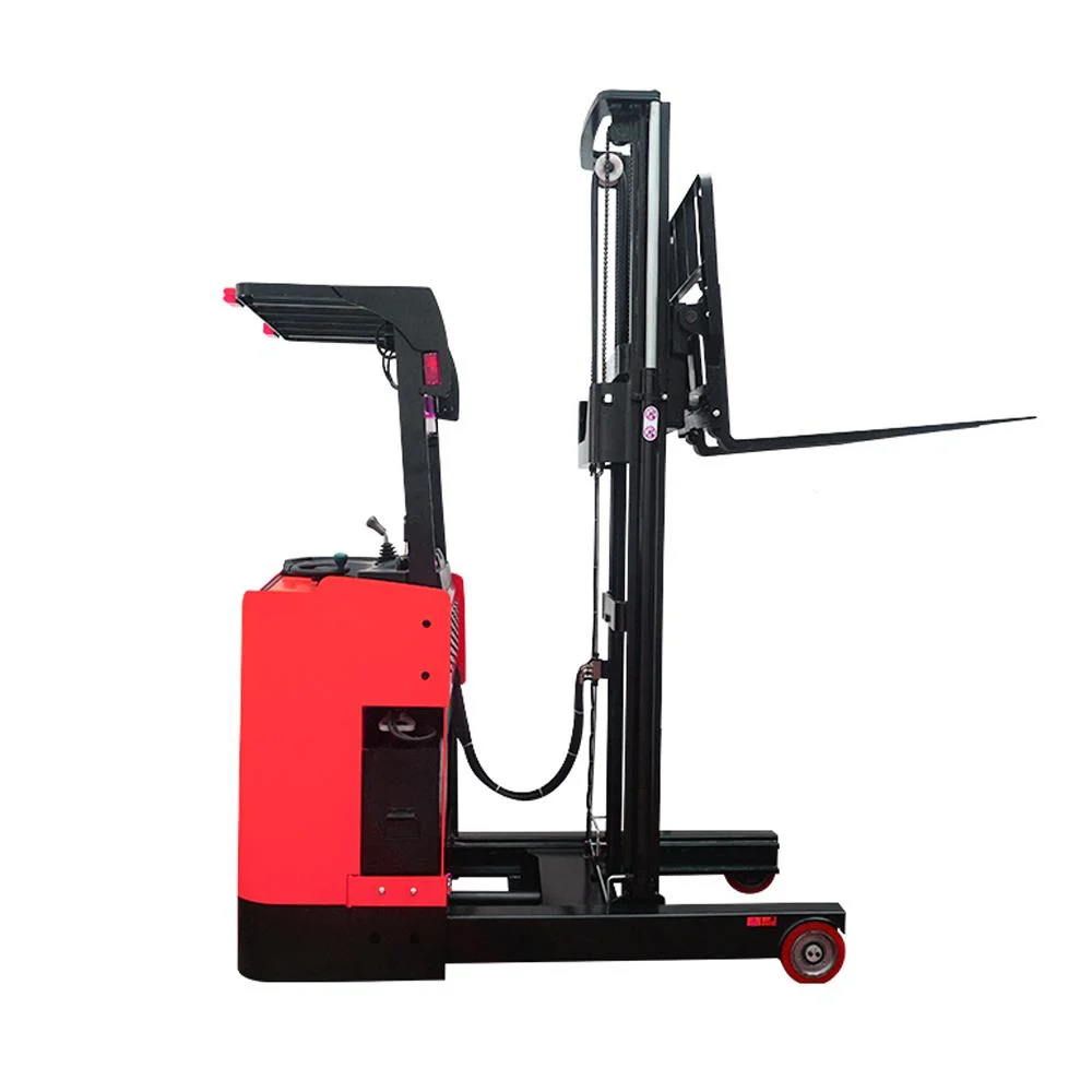 Hot Sale 1ton 1.5ton Standing Electric Reach Forklift with CE