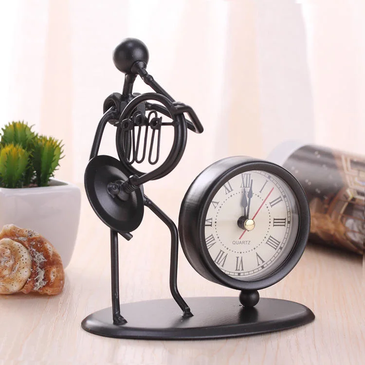 Good Quanlity Novelty Metal Desk Clock