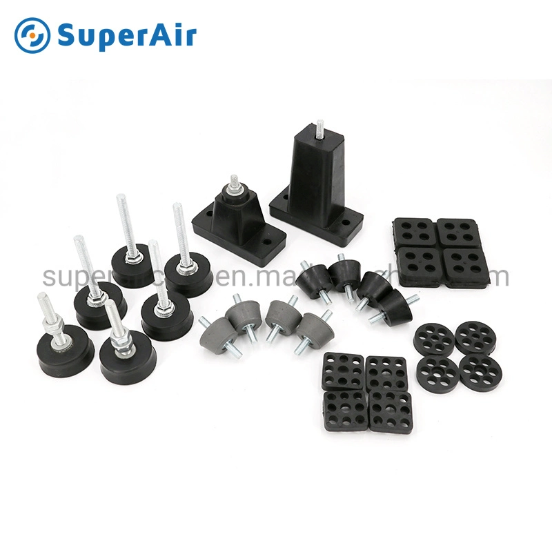 4 Piece Rubber Vibration Absorber Feet Kit