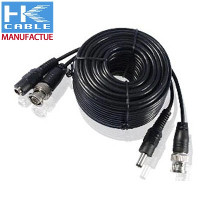 20 M RCA DC Power Audio Video Cable for CCTV Camera DVR Surveillance System