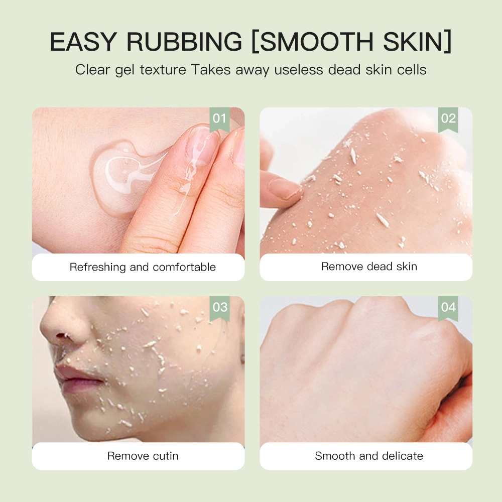 Exfoliating Body Scrub Gel Facial Peeling Gel Moisturizing Cream