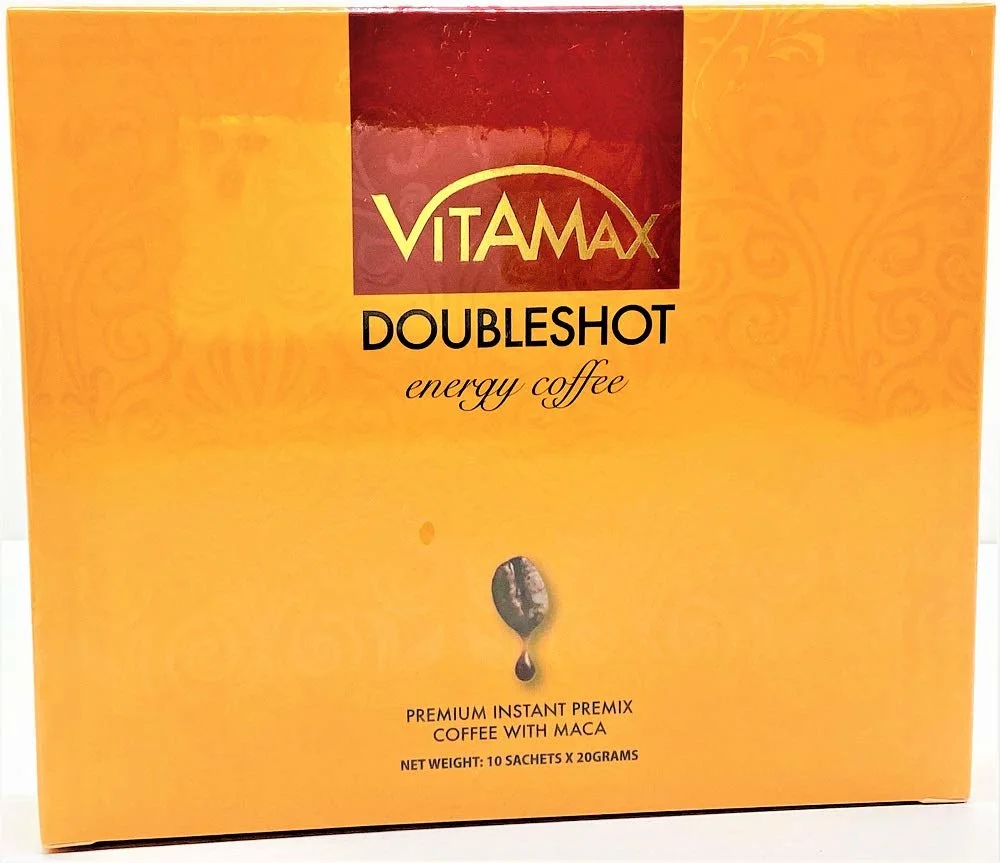 Оптом Vitamax DoubleShot Energy кофе для мужчин Premium Instant Premix С Maca