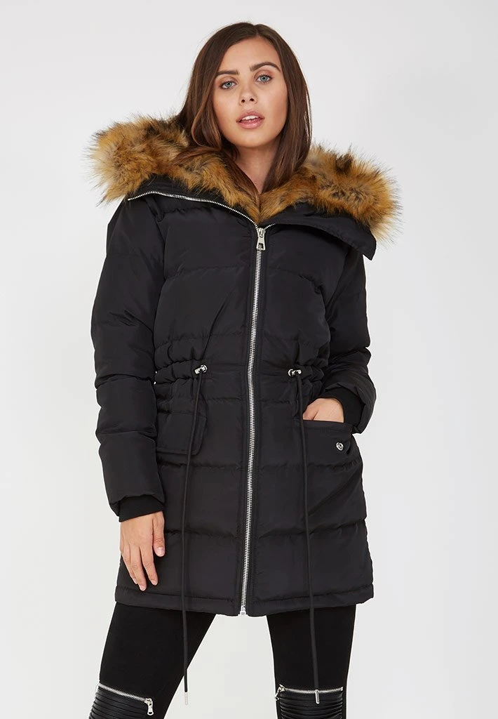 2017 de haute qualité fourrure de la femme de l'hiver long manteau pour Noël le commerce de gros