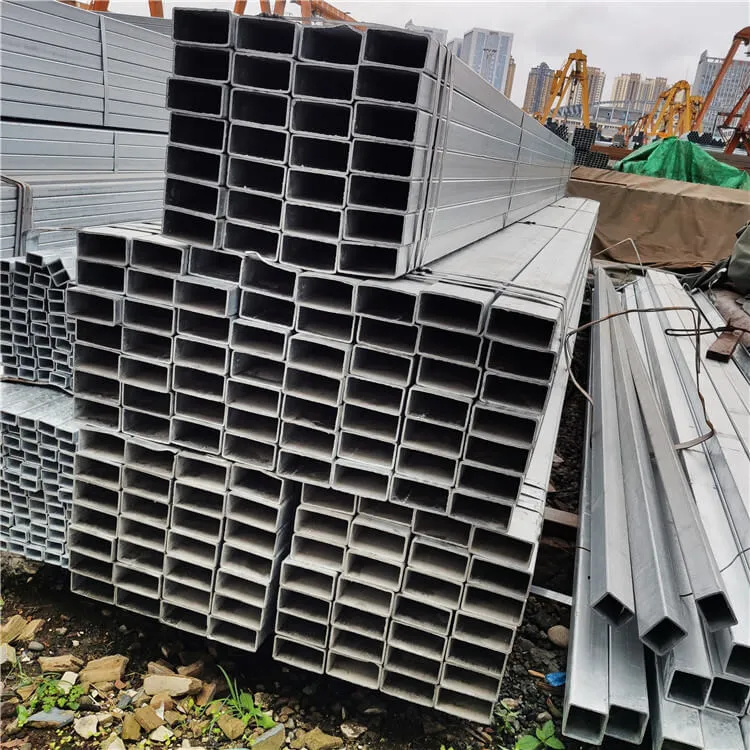 High quality/High cost performance  Galvanized Square and Rectangular Steel Pipes and Tubes Large Inventory Complete Specifications