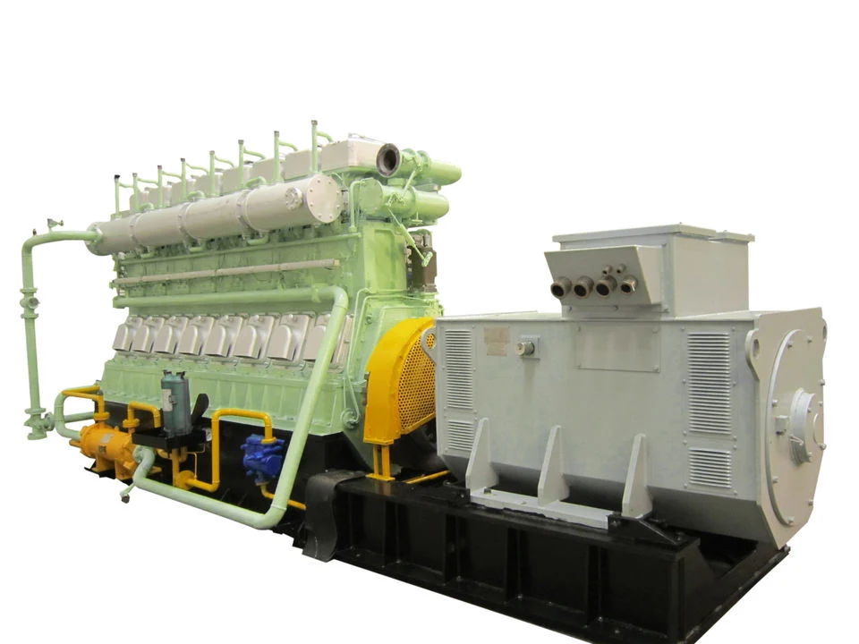 300 Series 500kw Low Speed Gas Generator Set by Wood Dust Sugar Crane Dust Bagasse