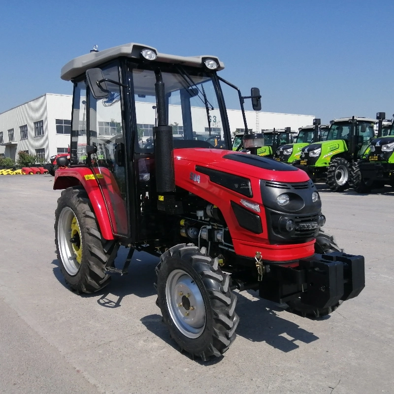 4WD Démarrage électrique Équipement agricole de ferme Machine agricole Mini tracteur Tracteur compact