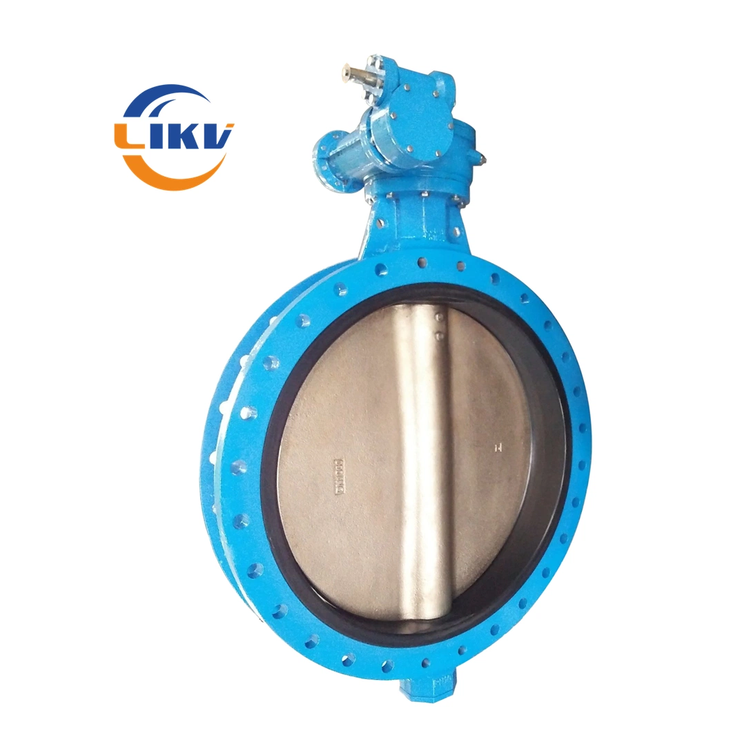 Water Treatment 4inch Leak-Free Handle Manual Ductile Iron Flg Butterfly Valve